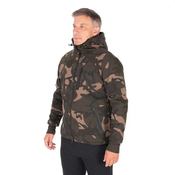 Fox Sherpa Lined 310 Zipped Hoody Camo