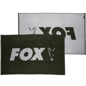 Fox Beach Towel Green Silver toalla carpfishing