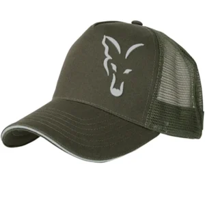 Fox Trucker Cap Green Silver gorra carpfishing