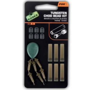 Fox Edges Tungsten Chod Bead Kit caqui chod rig proteccion nudo