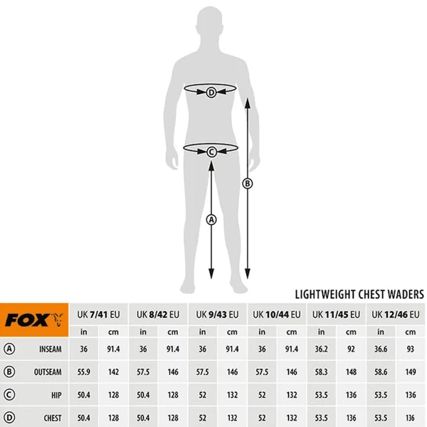 FOX WADER VERDE 10