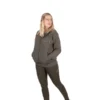 Fox Wc Zipped Hoodie 5 Fox Womens Zipped Hoody Olive Marl Mauve 1