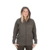 Fox Wc Zipped Hoodie 4 Fox Womens Zipped Hoody Olive Marl Mauve.2