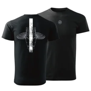 Giants Fishing Camiseta Negra Cabeza Carpa
