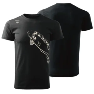 Giants Fishing Camiseta Negra Carpa Nadadora