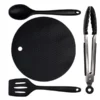 Giants Fishing Sartén Doble + Utensilios 5 Giants Tostadora Con Cubiertos 2