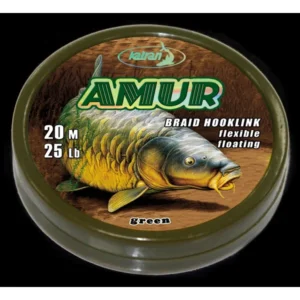 Katran Fishing Line Braided hook links AMUR 35lb 20m