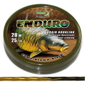 Katran Fishing Line Braided hook links ENDURO 25lb 20m