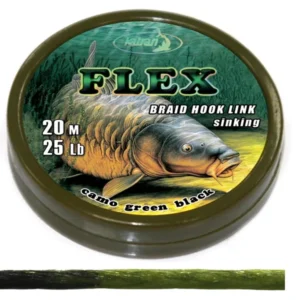Katran Fishing Line Braided hook links FLEX 25lb 20m
