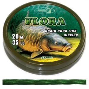 Katran Fishing Line Braided hook links FLORA 25lb 20m