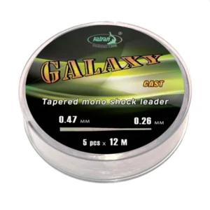 Katran Fishing Line Taper Mono Shock Leader Galaxy cast