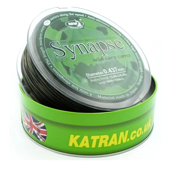 Katran Fishing Line 0.371mm 1000mt para carpfishing