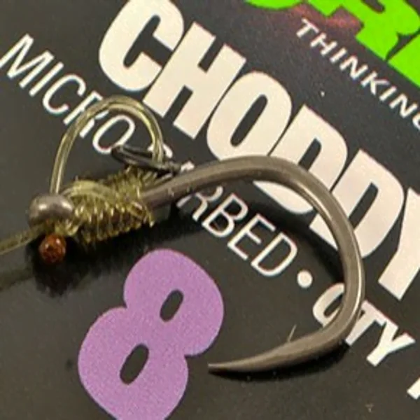 Korda Anzuelo Choddy nº8 anzuelo de chod ojo hacia afuera
