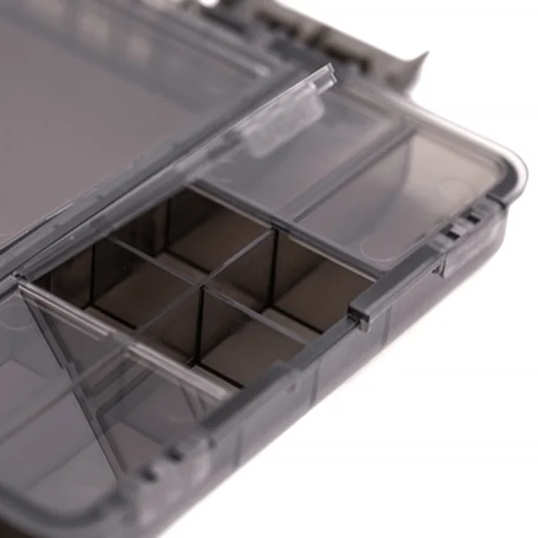 Korda Basix Tackle Box caja de aparejos con tapa transparente