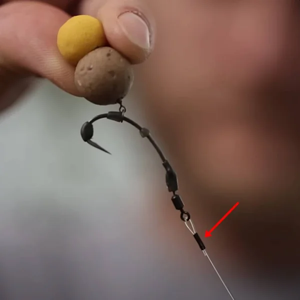 Korda Chod Krimps X Small 0.5mm se prensan con la Krimp Tool