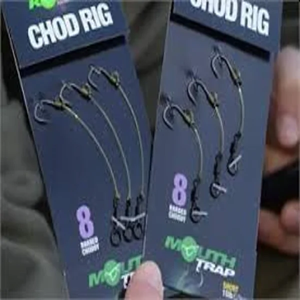 Korda Chod Rig material Mouth Trap rigido con anzuelo Choddy