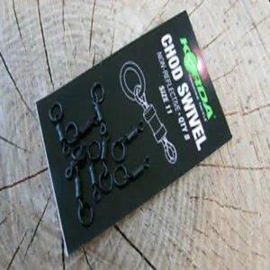 Korda Chod Swivel 11 emerillon de anillo con barril rebajado