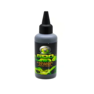 Korda Goo Caramel Cloud secado sobre un cebo de anzuelo