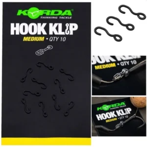 Korda Hook Klip Medium clip de cambio rapido de anzuelo