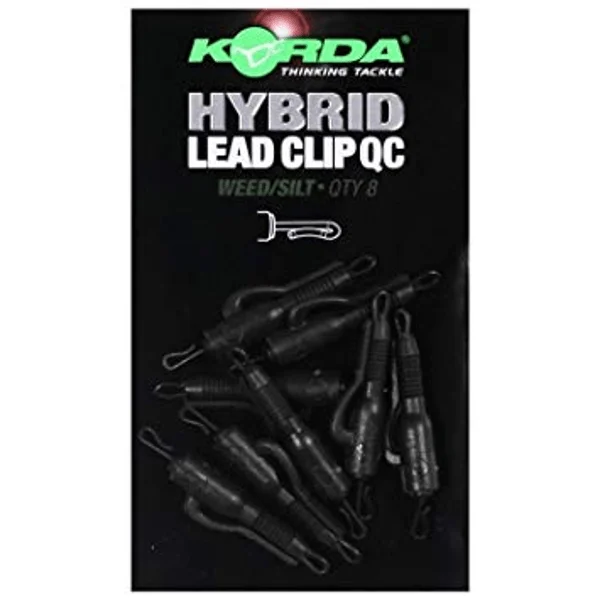 Korda Hybrid Lead Clip QC Weed clip de plomo cambio rapido