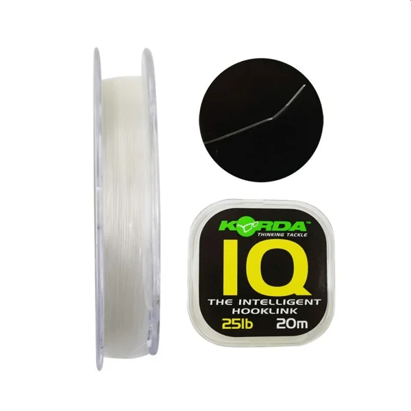 Korda IQ fluorocarbono que refracta la luz como el agua