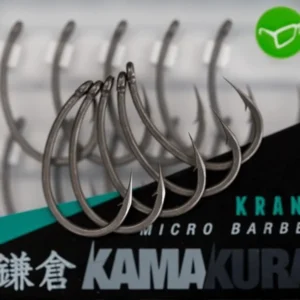Korda Kamakura Krank número 8 Micro Barbed para carpfishing