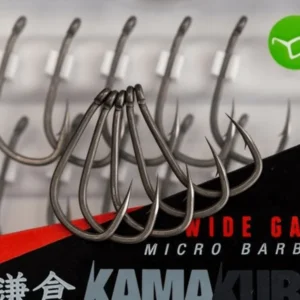Korda Kamakura Wide Gape número 8 Micro Barbed para carpfishing