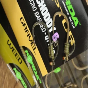 Korda Kaptor Choddy número 8 Micro Barbed Weed para carpfishing