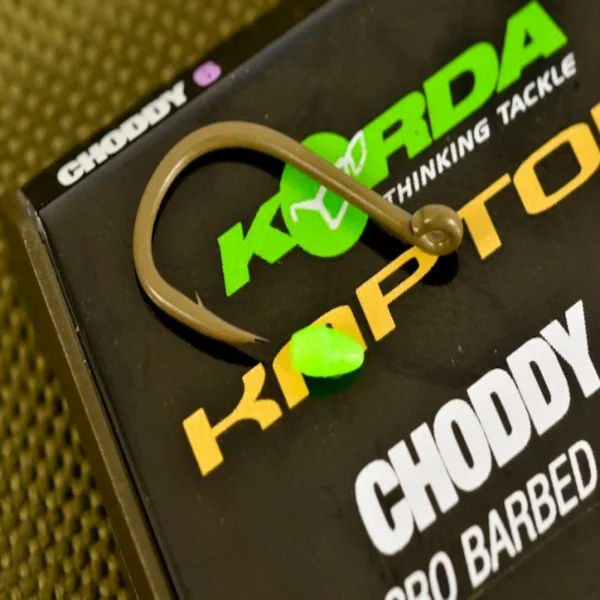 Korda Kaptor Choddy número 8 Micro Barbed Gravel para carpfishing
