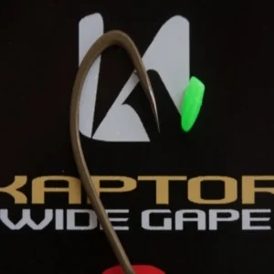 Korda Kaptor Wide Gape número 8 Gravel para carpfishing
