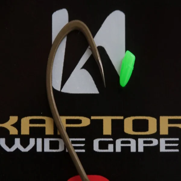 Korda Kaptor Wide Gape número 8 Gravel para carpfishing