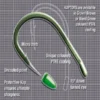 Korda Wide Gape Punta Afilada Para Cebos De Fondo Y Pop-Up