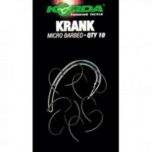 Korda Anzuelo Krank número 4 Micro Barbed para carpfishing