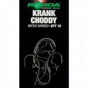 Korda Anzuelo Krank Choddy número 4 Micro Barbed para carpfishing