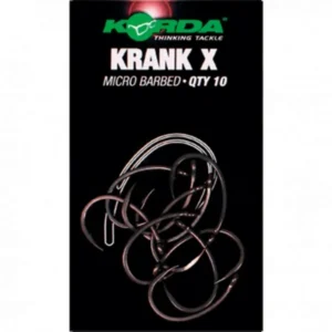 Korda Anzuelo Krank X número 6 Micro Barbed para carpfishing