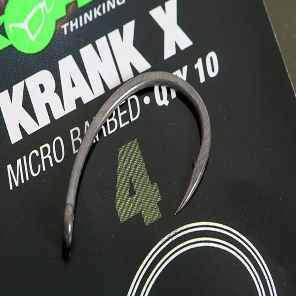 Korda Krank X punta afilada para cebos de fondo y condiciones de pesca extremas