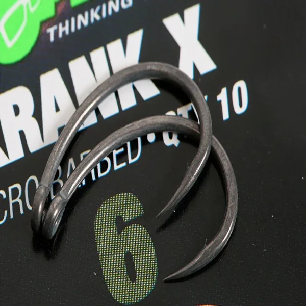 Korda Krank X punta afilada para cebos de fondo y condiciones de pesca extremas