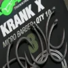 Korda Anzuelo Krank X Nº8 Micro Barbed 2 Korda Krank X Punta Afilada Para Cebos De Fondo Y Condiciones De Pesca Extremas