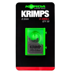 Korda Krimps X Small 0.5mm crimps para uniones fuertes