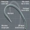 Korda Anzuelo Kurv Shank Montado En El Pelo