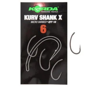 Korda Kurv Shank X Nº6 anzuelo Kurv Shank X micro barbed