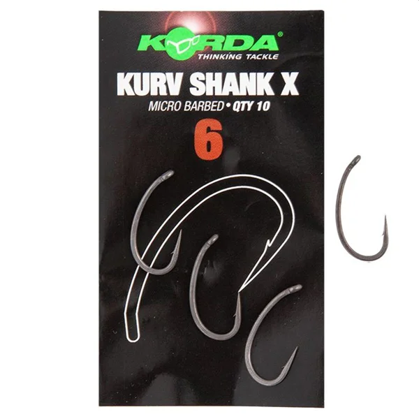 Korda Kurv Shank X Nº6 anzuelo Kurv Shank X micro barbed