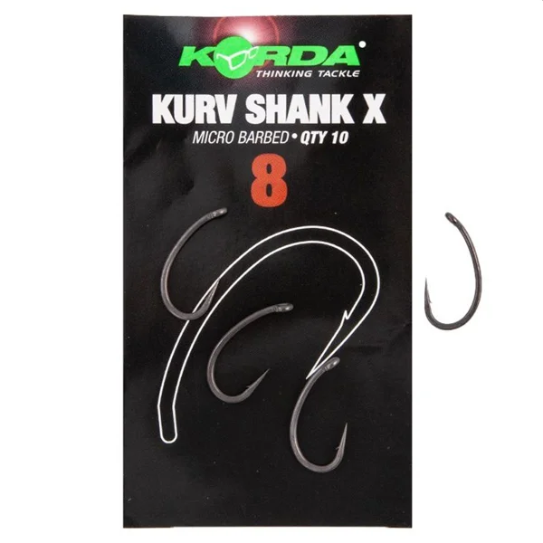 Korda Kurv Shank X nº8 anzuelo Kurv Shank X micro barbed