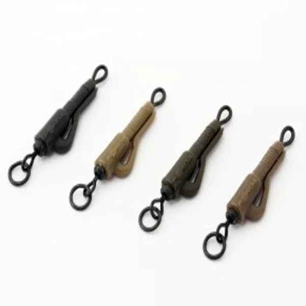 Korda Hybrid Lead Clip montado con plomo y goma