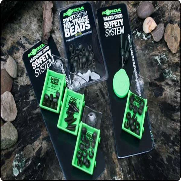 Korda Safety System No-Trace Beads perlas de repuesto verdes