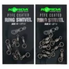 Korda Ptfe Coated Ring Swivel Size 8 De La Marca Korda