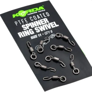 Korda PTFE Spinner Ring Swivel 11 emerillon para Ronnie Rig