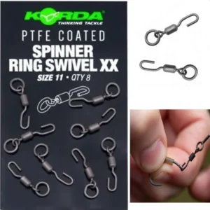 Korda PTFE Spinner Ring Swivel XX nº11 emerillon de anillo con giro libre