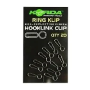 Korda Ring Klip Hooklink Clip clip de cambio rapido con anillo