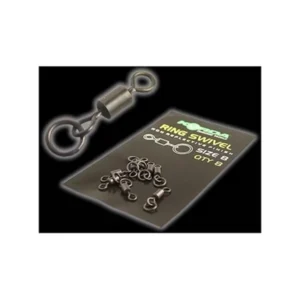 Korda Ring Swivel 11 emerillon de anillo baja visibilidad